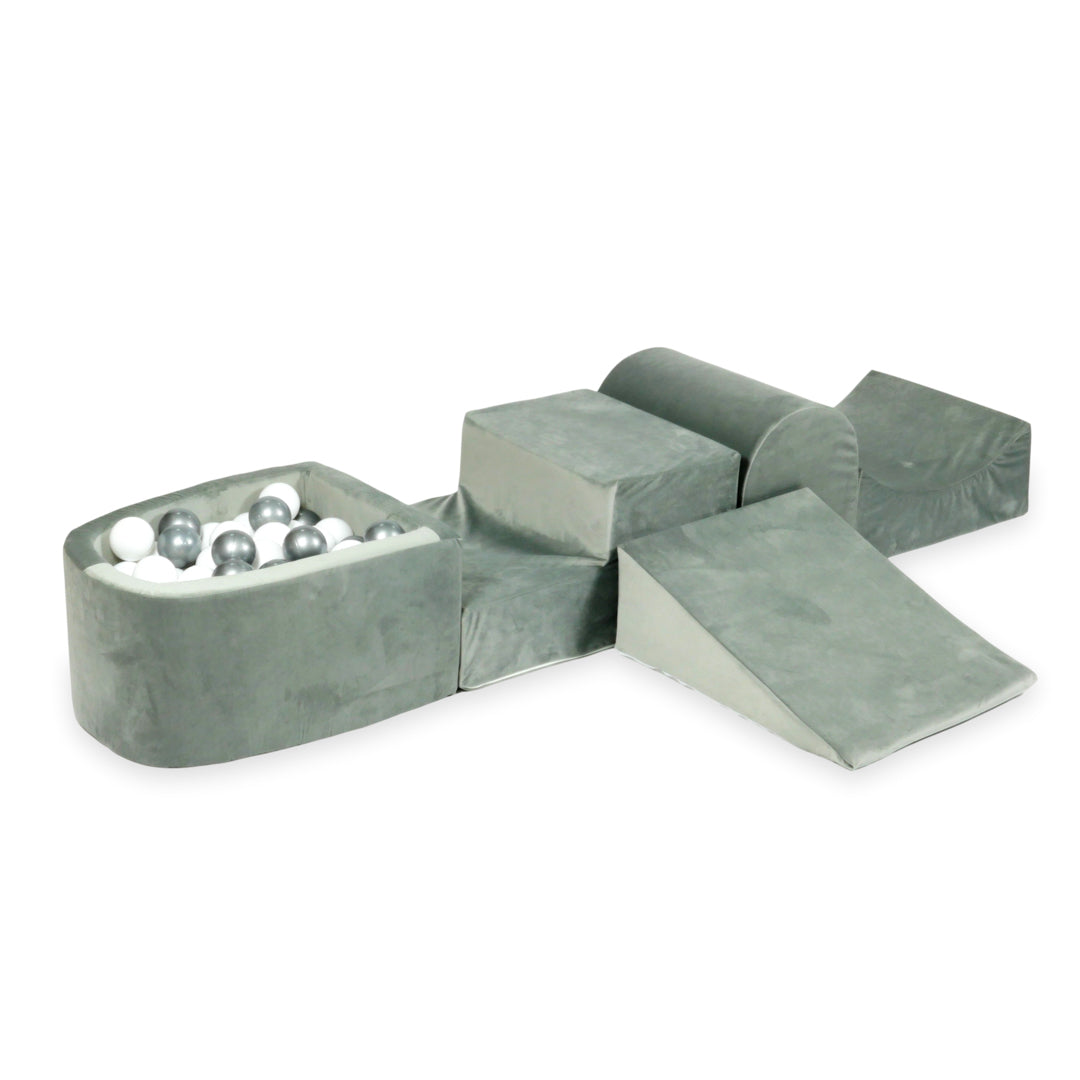* Moje Hindernissenbaan met Ballen | Velvet Grey * Moje Hindernissenbaan met Ballen | Velvet Grey