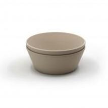 Mushie Set 2 Bowls Rond | Vanilla Mushie Set 2 Bowls Rond | Vanilla