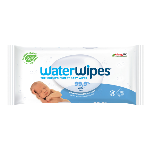 WaterWipes Bio Baby Billendoekjes | 60 Stuks WaterWipes Bio Baby Billendoekjes | 60 Stuks
