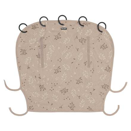 Dooky Universele Hoes Voor Buggy / Autostoeltje | Romantic Leaves Beige