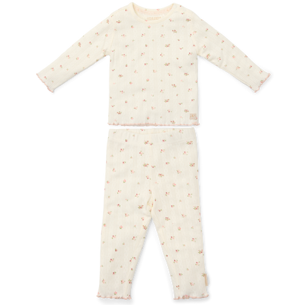 Little Dutch Twee-delige Pyjama Fairy Leaves | Zand