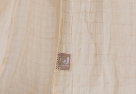 Jollein Sluier 155cm Cosy Check | Sand