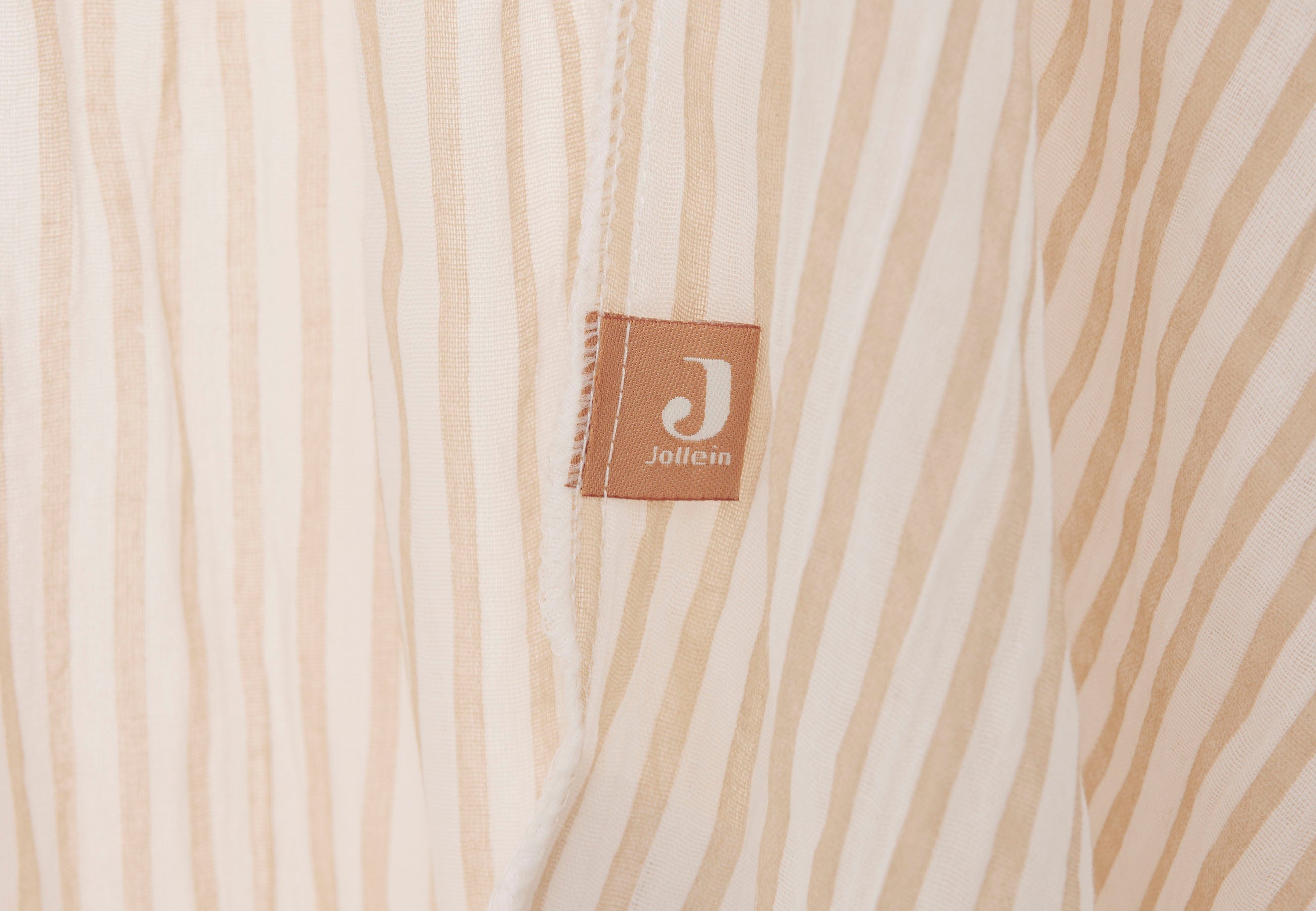 Jollein Klamboe 245cm Stripe | Oatmeal/Hazel