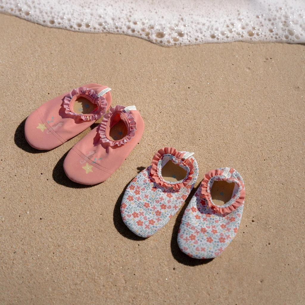 Little Dutch Strandschoenen Sunny Flowers Multi-Colour