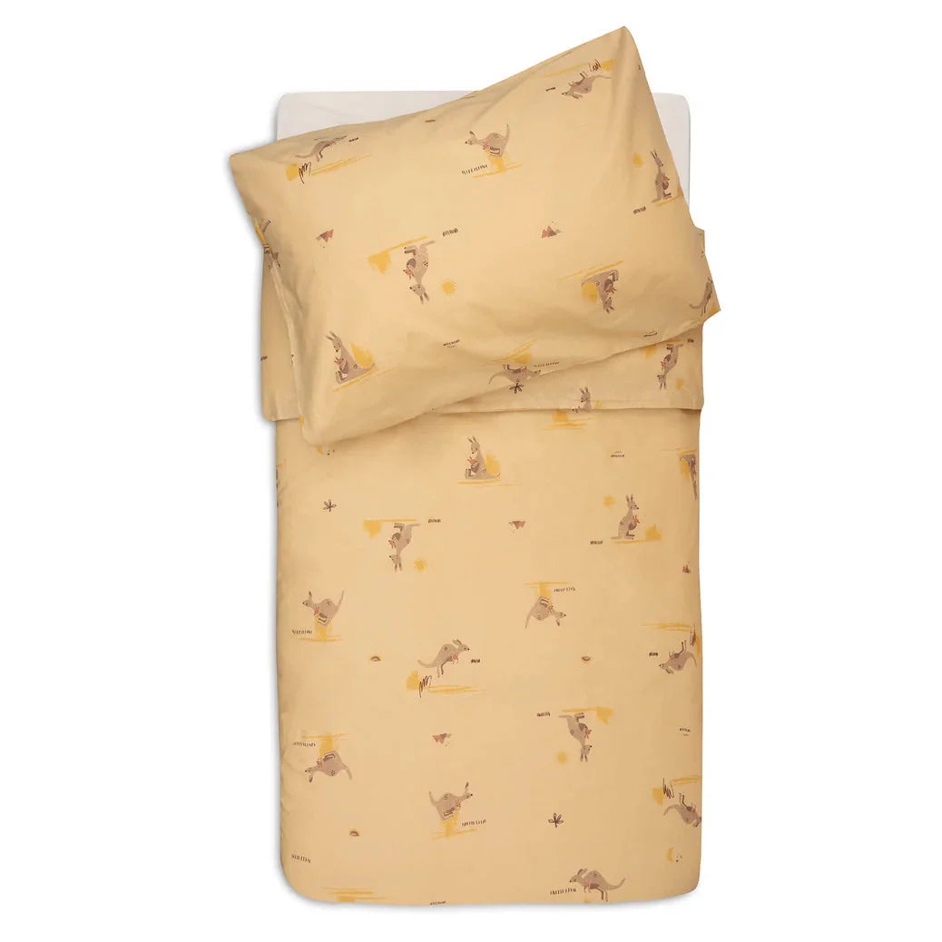 Jollein Dekbedovertrek 100x140cm | Kangaroots