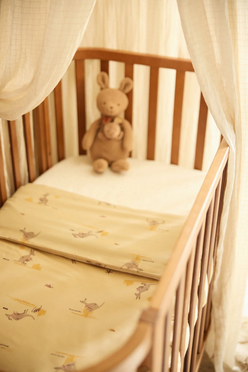 Jollein Dekbedovertrek 100x140cm | Kangaroots