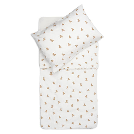 Jollein Dekbedovertrek met sloop 100x140cm | Mini Teddy Bear