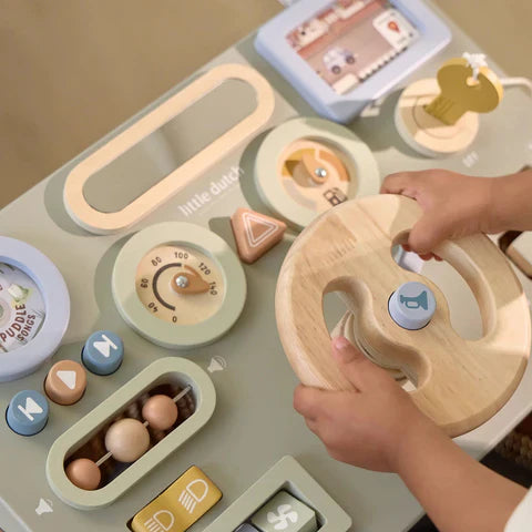 Little Dutch Houten Activiteiten Autostuur