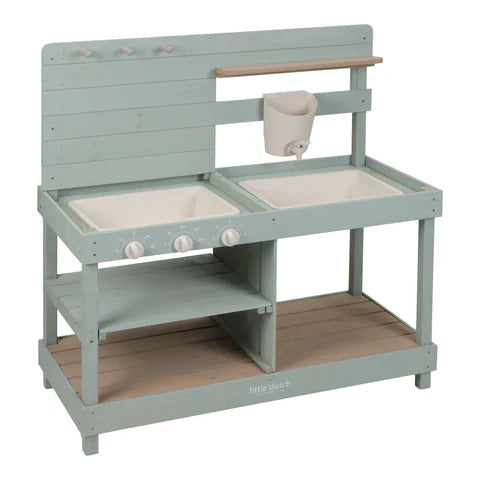Little Dutch Houten Buitenkeuken | Mint - PRE ORDER levering half april
