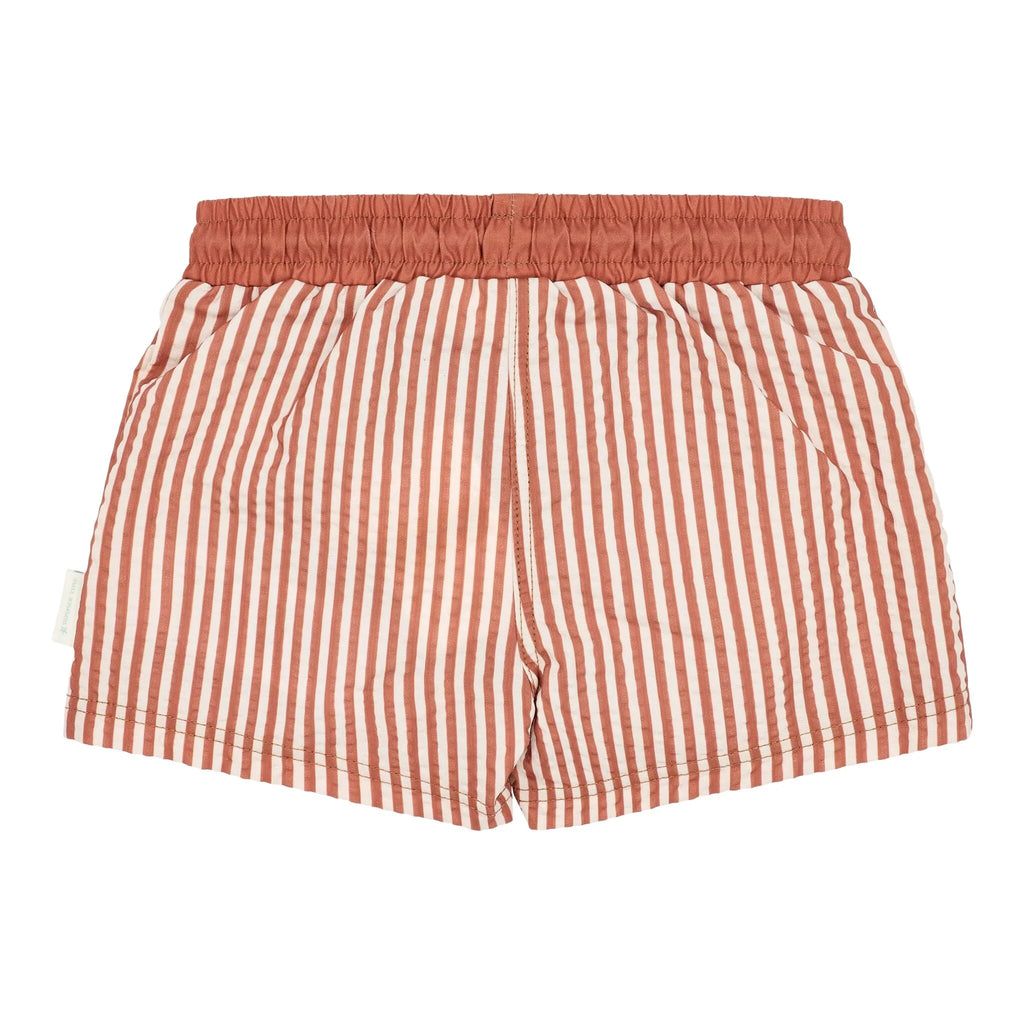 * Little Dutch Zwembroek | Ocean Brown Stripes