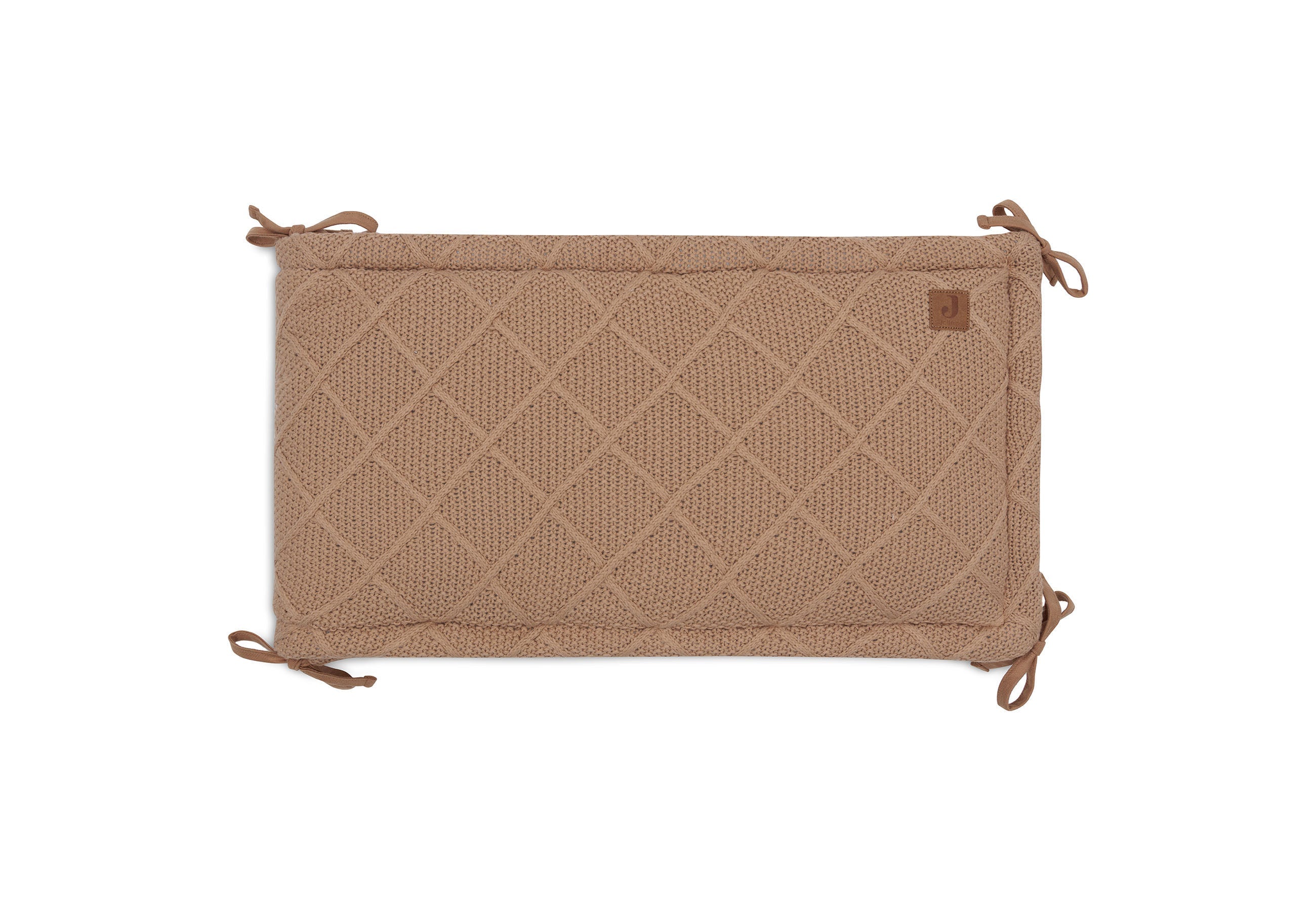 Jollein Box omrander 180x30cm Check Knit Biscuit