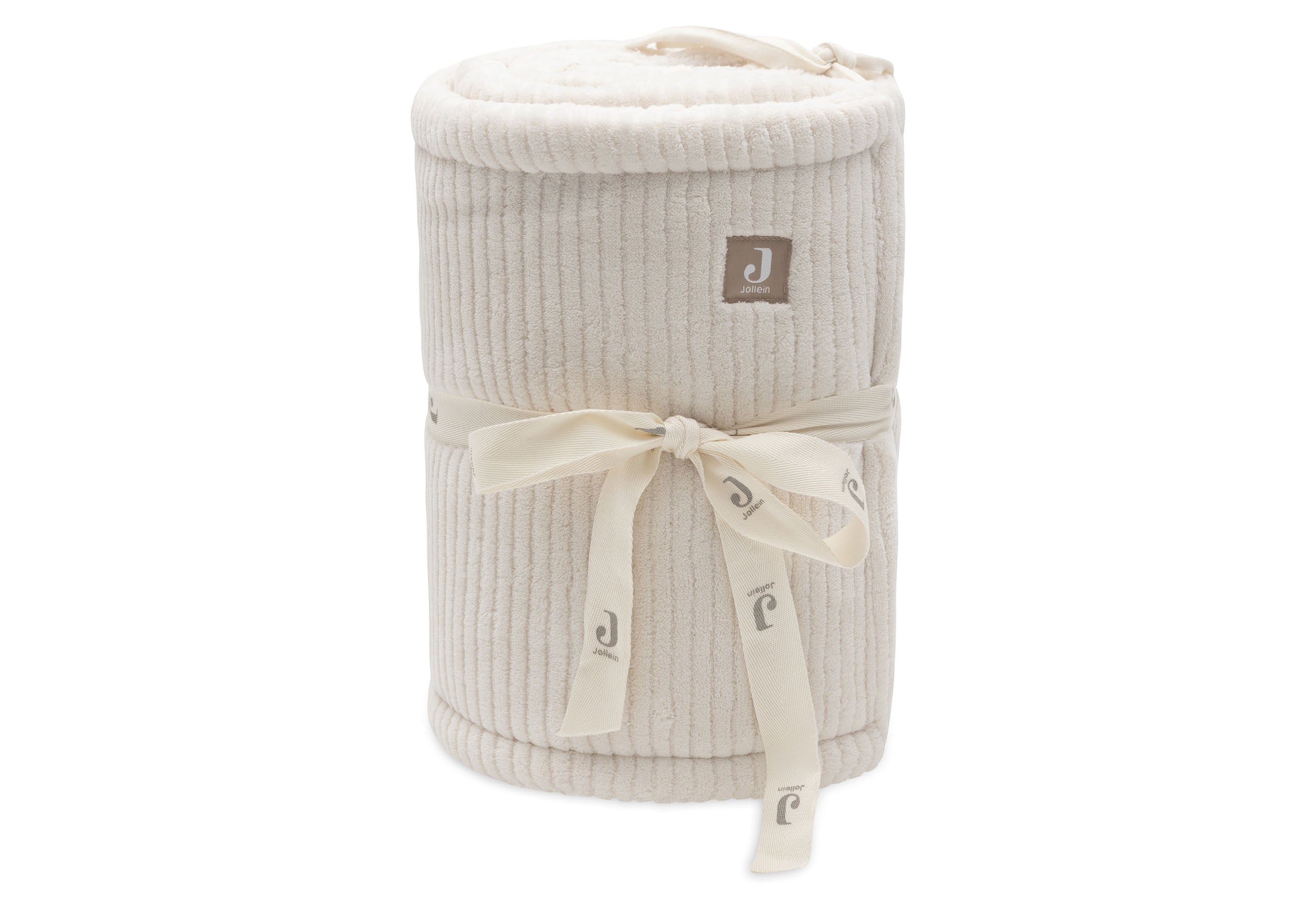 Jollein Boxbumper 180x30cm Cloudy Rib | Oatmeal