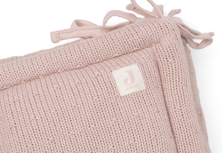 Jollein Boxbumper 180x30cm Sprinkle Knit | Silk Rose