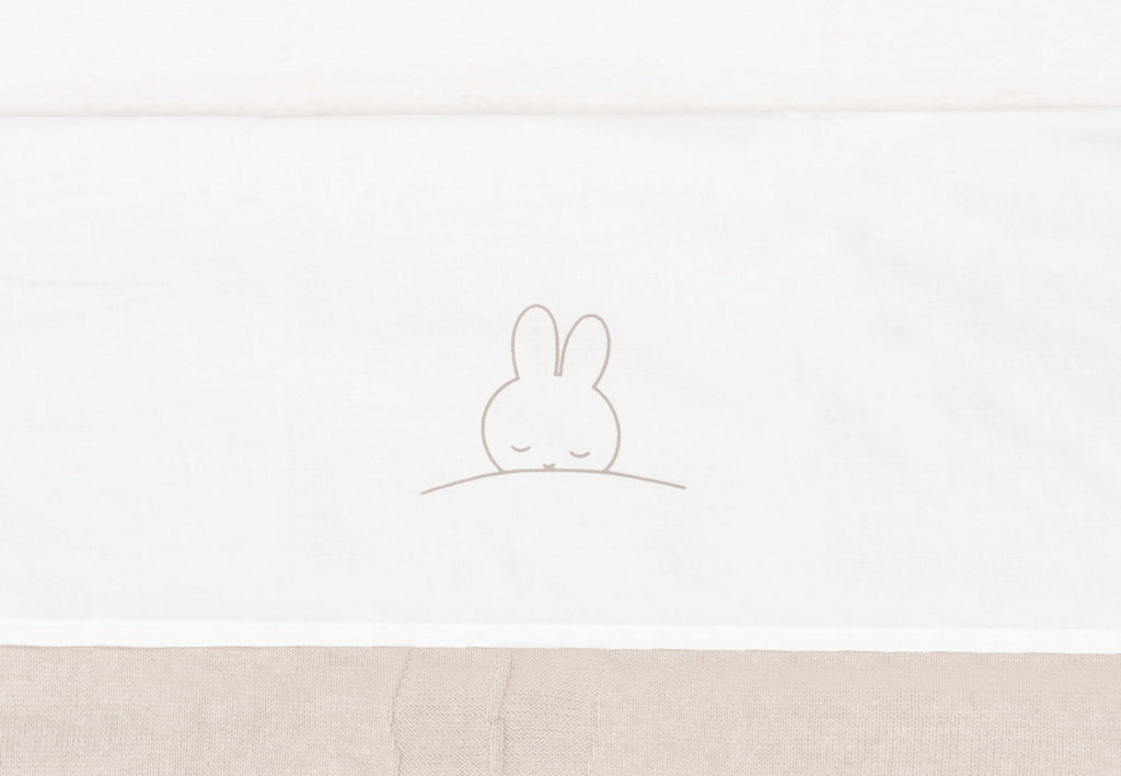 Jollein Laken Wieg 75x100cm Sleepy Miffy | Funghi