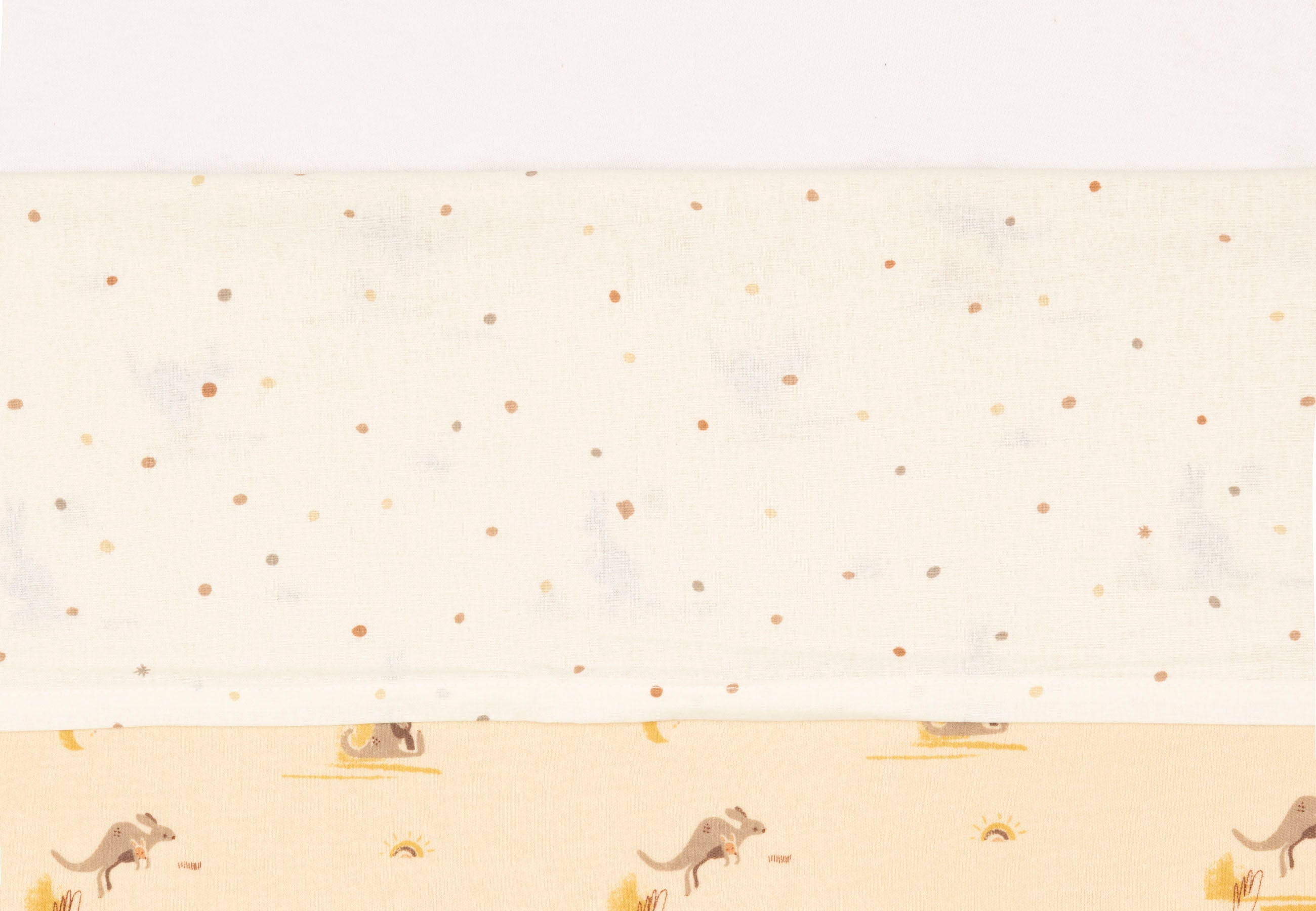 Jollein Laken Wieg 75x100cm | Kangaroots Dusty Dot