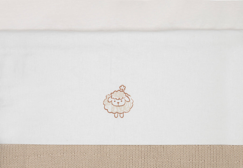 Jollein Laken Wieg 75x100cm | Woolly