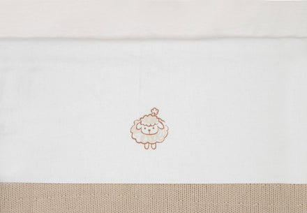 Jollein Laken Wieg 75x100cm | Woolly