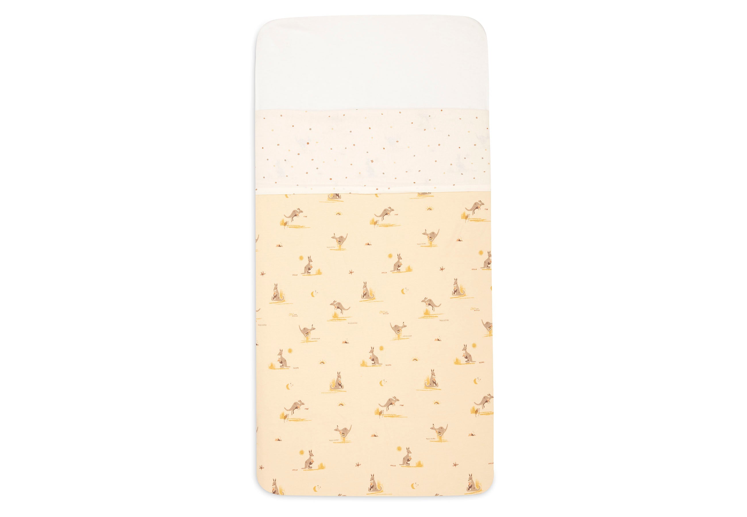 Jollein Laken Ledikant 120x150cm Kangaroots Dusty Dot