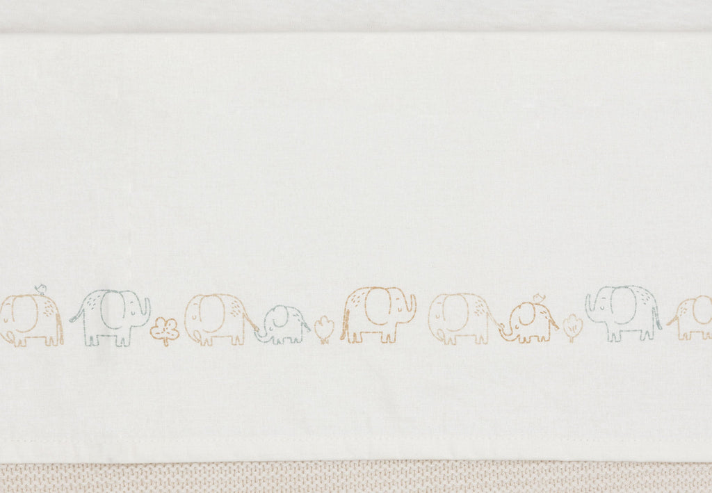 Jollein Laken Ledikant 120x150cm | Elephant Tales