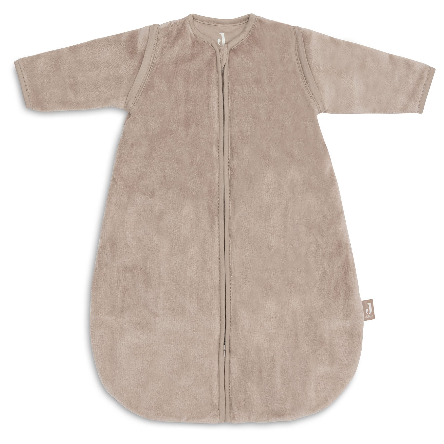 Jollein Baby Slaapzak Met Afritsbare Mouw Rond 60cm Velvet | Milky Coffee