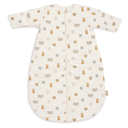 Jollein Slaapzak met afritsbare mouw Rond 90 cm in de print Jollies, te koop bij De Gele Flamingo.