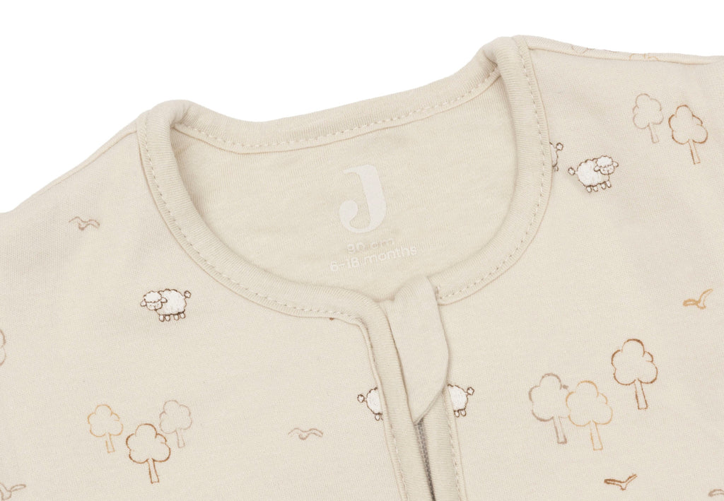 Jollein babyslaapzak Woolly 90 cm met veilige rits, verkrijgbaar bij De Gele Flamingo.
