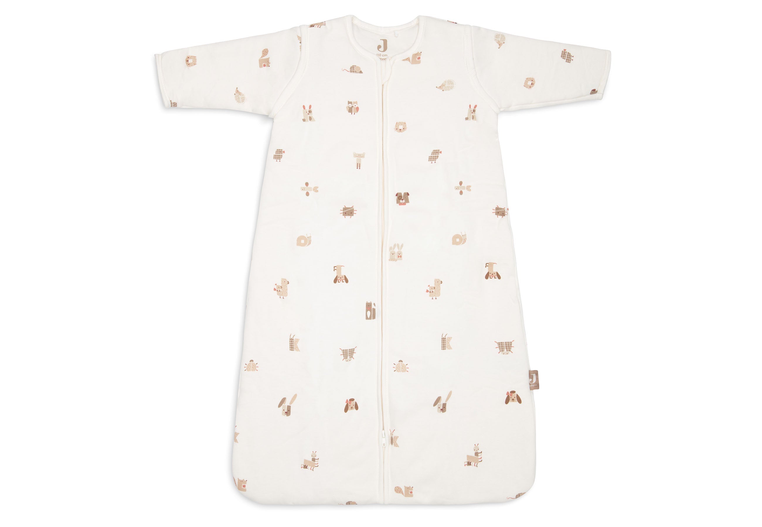 Jollein Baby Slaapzak Met Afritsbare Mouw 110cm | Animal Friends