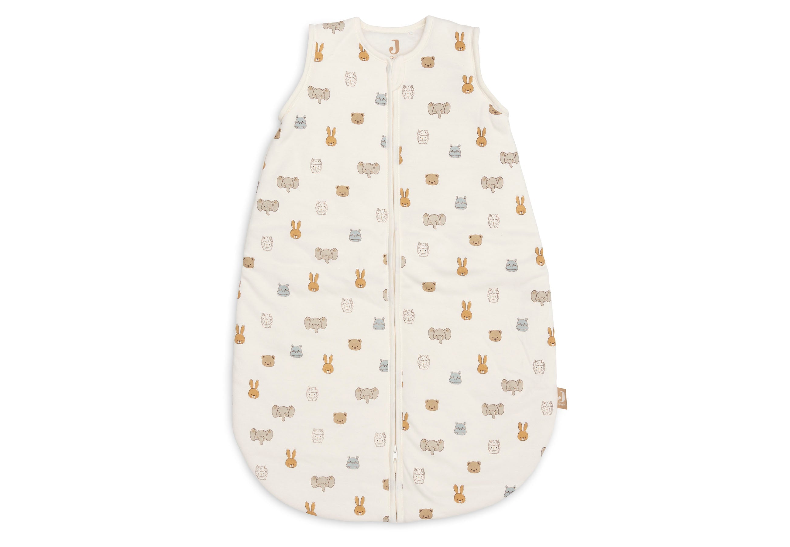 Jollein slaapzak met afritsbare mouw Rond 110 cm in Jollies, productfoto van de babyslaapzak, De Gele Flamingo
