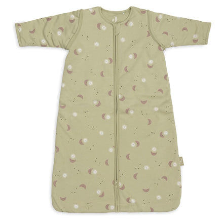 Jollein Slaapzak met afritsbare mouw 70 cm in de print Over The Moon, katoenen babyslaapzak van De Gele Flamingo