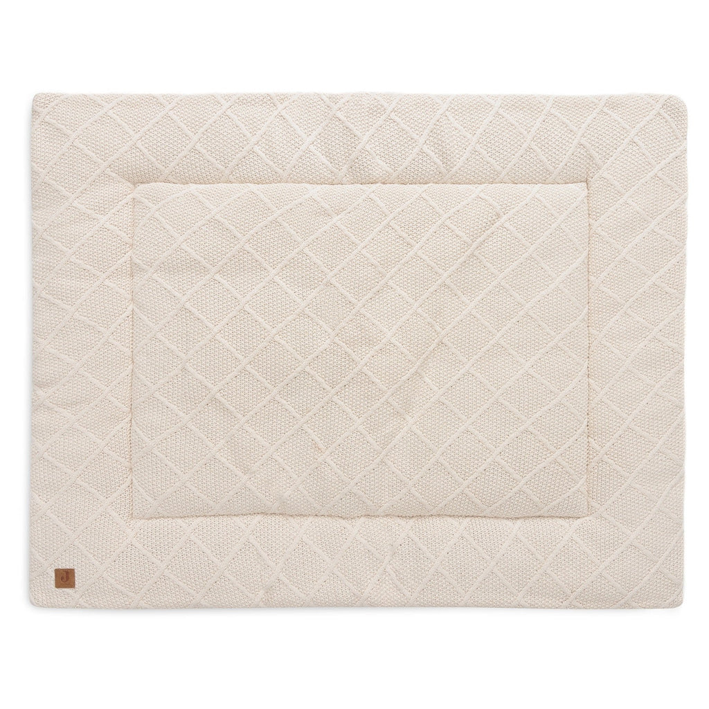 Jollein Boxkleed 75x95cm Check Knit Oatmeal