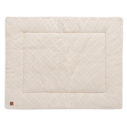 Jollein Boxkleed 75x95cm Check Knit Oatmeal