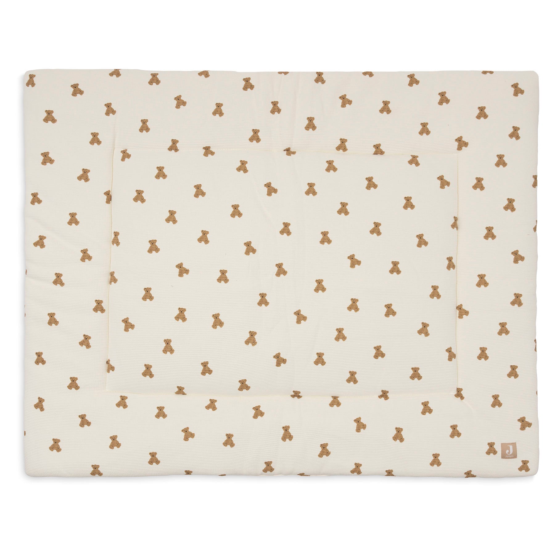 Jollein Boxkleed 75x95cm | Mini Teddy Bear Little Waffle