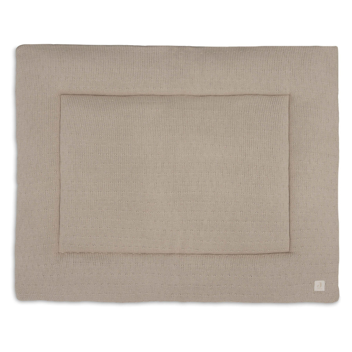 Jollein Boxkleed 75x95cm Sprinkle Knit | Sand