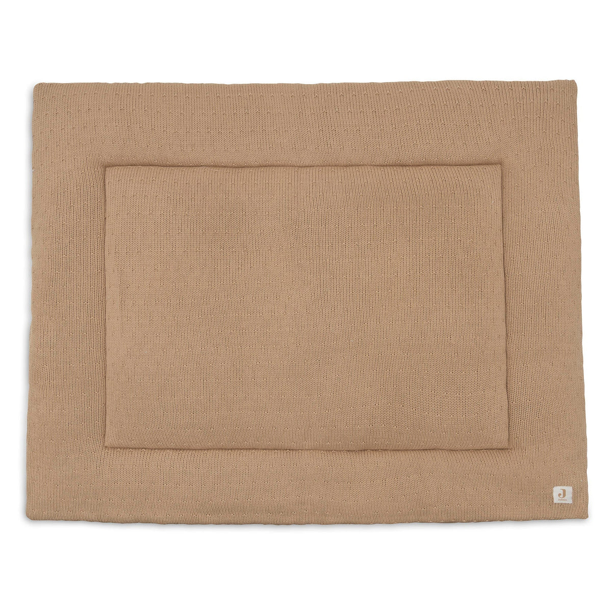 Jollein boxkleed 75x95 cm Sprinkle Knit in de kleur Hazel