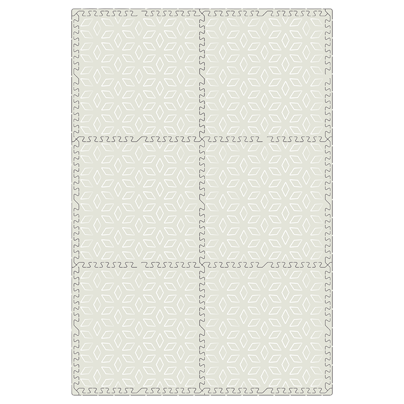 Evibell Puzzelmat Speelmat | Geometric Sand