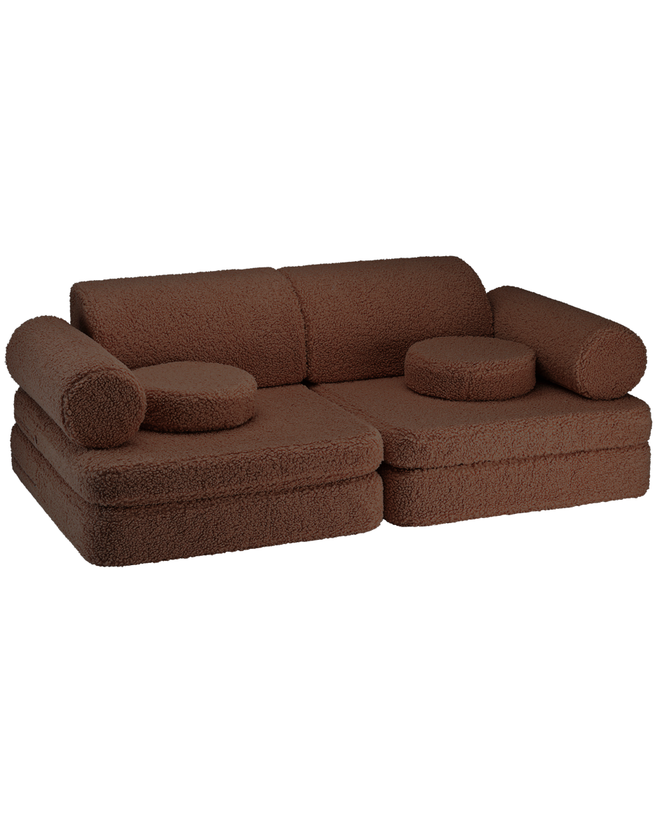 Wigiwama Settee | Warm Hazel