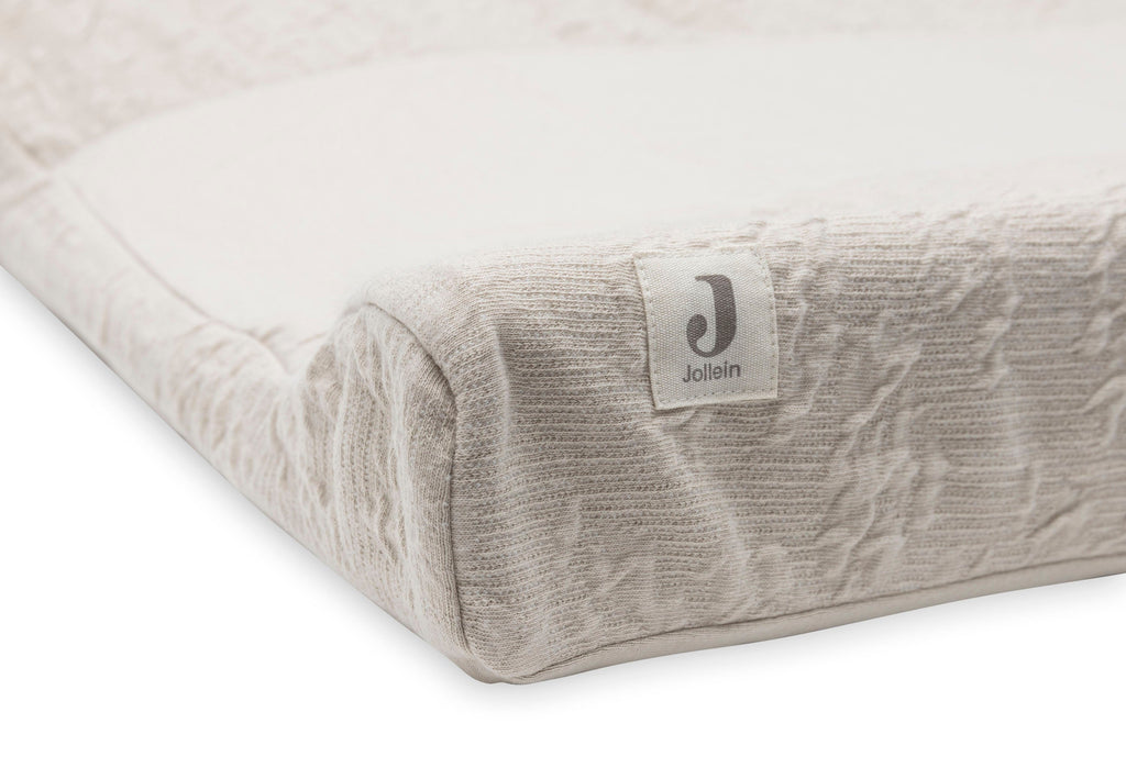 ZZZ Jollein Waskussenhoes Knit 50x70cm | Soft Waves Nougat