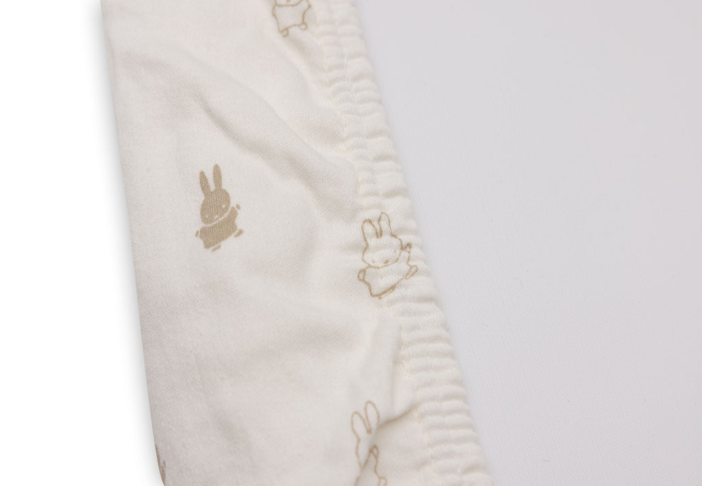 Jollein Aankleedkussenhoes Jersey 50x70cm Happy Miffy | Nougat