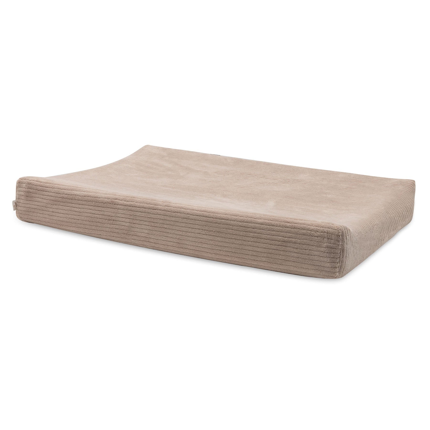 Jollein Aankleedkussenhoes 50x70cm Cloudy Rib | Milky Coffee