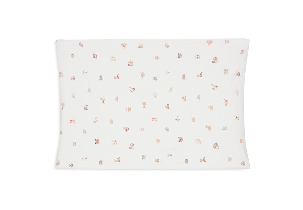 Jollein Aankleedkussenhoes Jersey 50x70cm | Animal Friends
