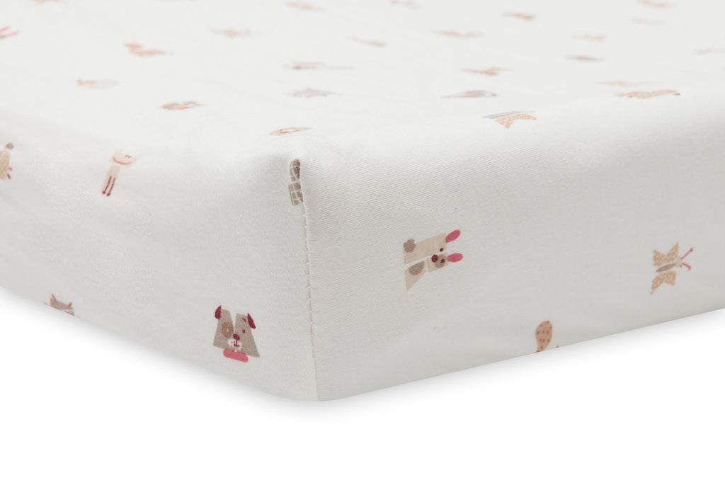 Jollein Aankleedkussenhoes Jersey 50x70cm | Animal Friends