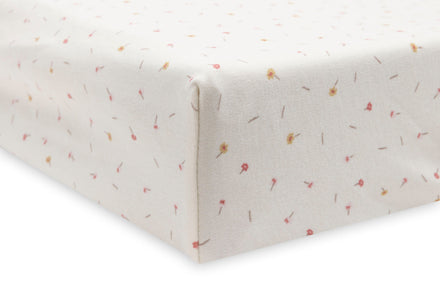 Jollein Aankleedkussenhoes Jersey 50x70cm Pretty Picnic Flower Drops