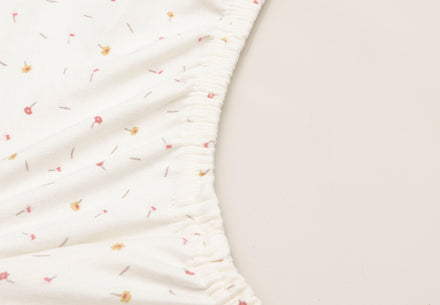 Jollein Aankleedkussenhoes Jersey 50x70cm Pretty Picnic Flower Drops