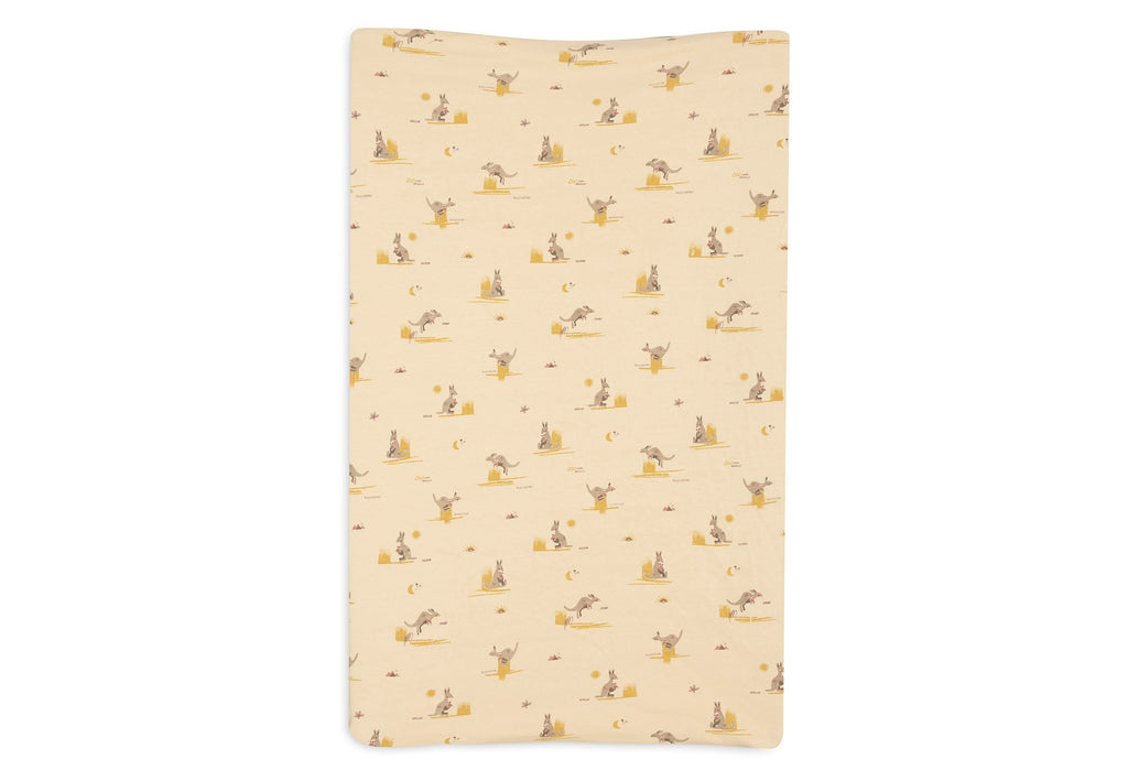 Jollein Aankleedkussenhoes Jersey 50x70cm Kangaroots