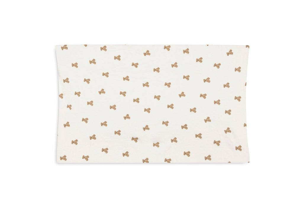 Jollein Aankleedkussenhoes Jersey 50x70cm | Mini Teddy Bear