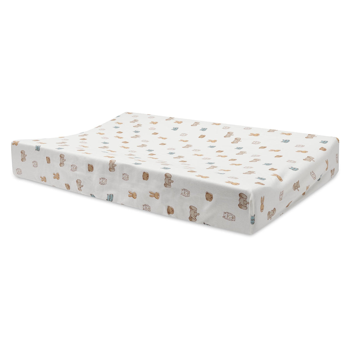 Jollein aankleedkussenhoes jersey 50x70 cm met Jollies print