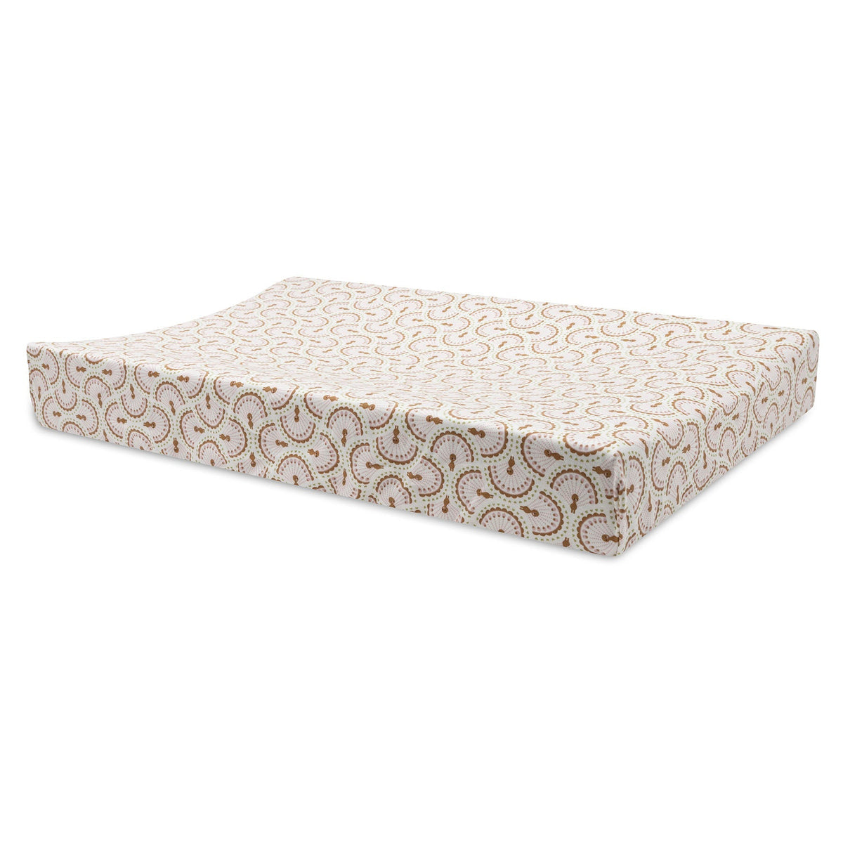 Jollein aankleedkussenhoes jersey 50x70 cm met Soft Plumes print