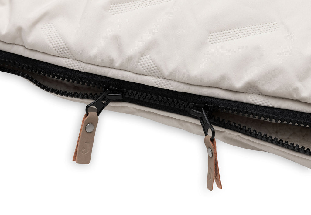 Jollein Voetenzak Buggy/Kinderwagen Embossed | Sand