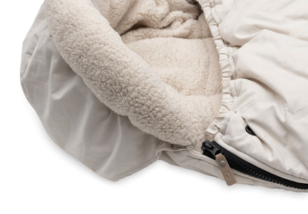 Jollein Voetenzak Buggy/Kinderwagen Embossed | Sand