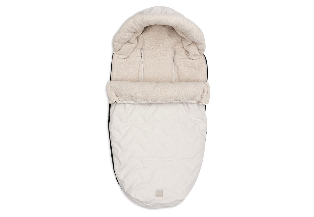 Jollein Voetenzak Buggy/Kinderwagen Embossed | Sand
